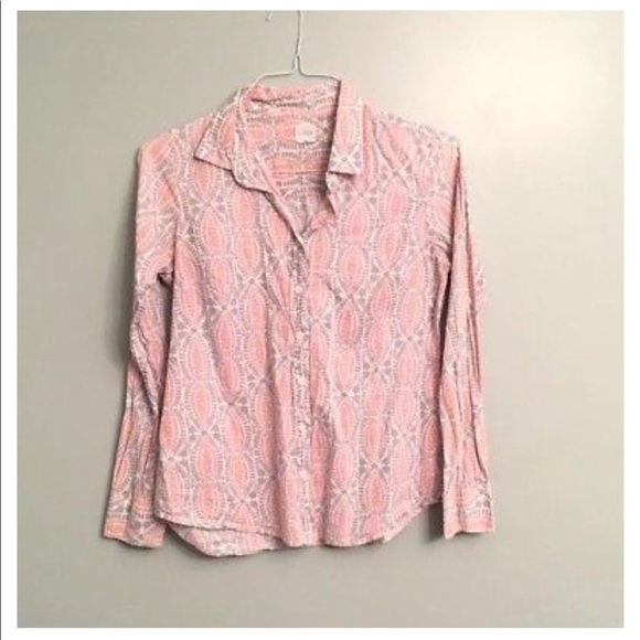 J. Crew Tops - J. Crew The Perfect Shirt Button Down GUC Small